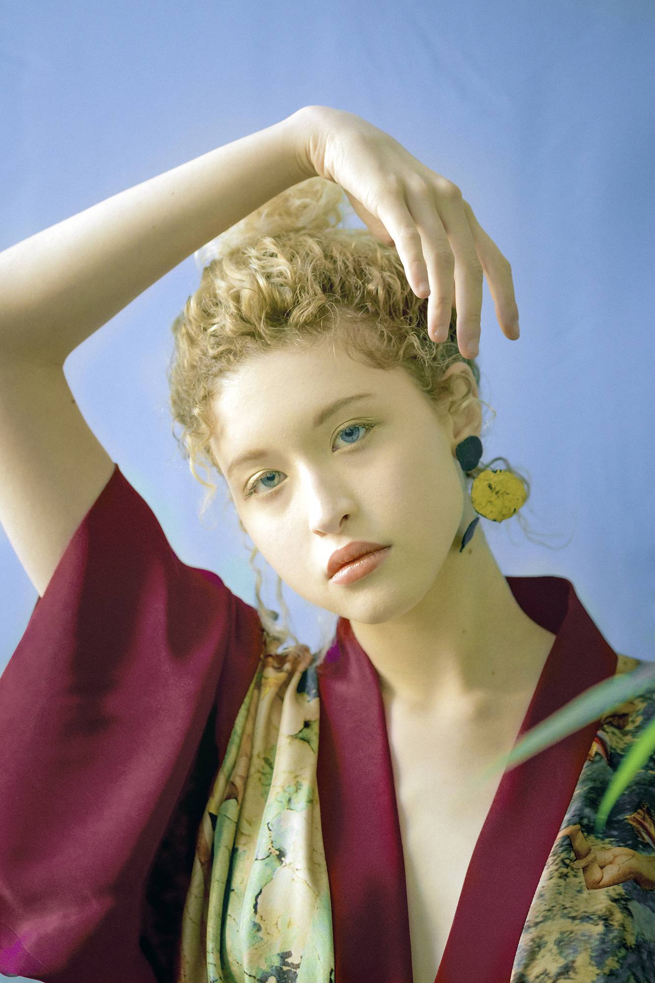 Anarela burdeaux kimono homepage